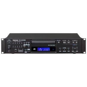 Tascam CD 200SB CD-player, SD/SDHC mem.card , USB player, rack mountable, MP3/WAV supported
