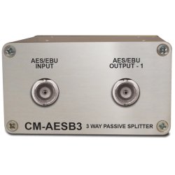 Sonifex CM-AESB3 Single 3 Way Passive AES3ID Splitter With BNC Connectors