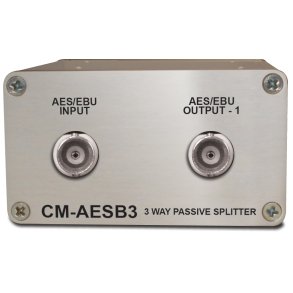 Sonifex CM-AESB3 Single 3 Way Passive AES3ID Splitter With BNC Connectors