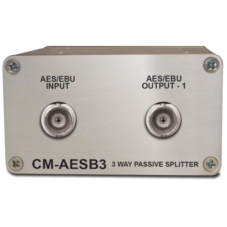 Sonifex CM-AESB3 Single 3 Way Passive AES3ID Splitter With BNC Connectors