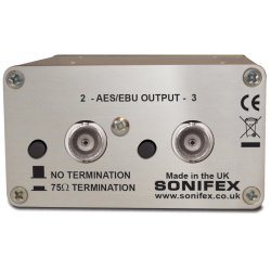 Sonifex CM-AESB3 Single 3 Way Passive AES3ID Splitter With BNC Connectors