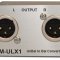 Sonifex CM-ULX1 Unbalanced to Balanced Converter, Passive, Phono to XLR