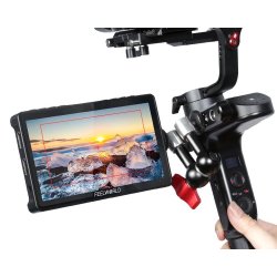 Feelworld F5 PRO-V4 6" Touch Screen DSLR Camera Field Monitor 3D LUT 4K HDMI Input Output Tilt Arm Power