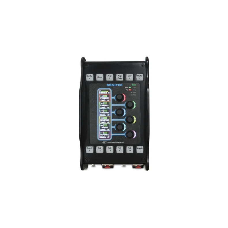 Sonifex AVN-CU2-Ravenna 2 Mic/Line Input Commentator Unit, Ravenna