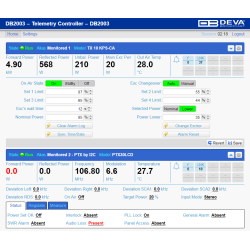 DEVA DB2003 Remote Control for RVR FM Radio Transmitters