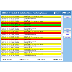 DEVA DB3010 FM Radio &amp; IP Audio Monitor. Receiver