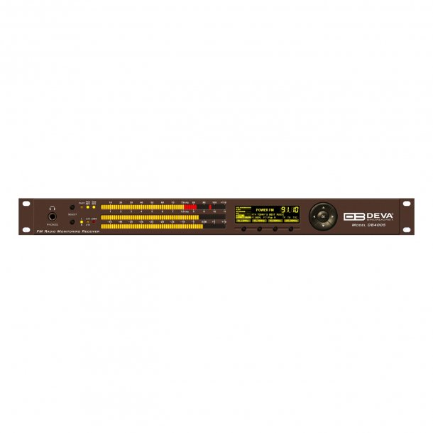 DEVA DB4005 SDR-Based FM Radio Modulation Analyzer and Monitoring Receiver