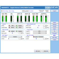 DEVA DB6000-STC Advanced Stereo and RDS Generator