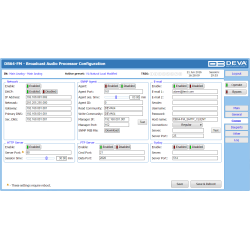 DEVA DB64-FM 4 Band Broadcast Audio Processor, 4-band, Stereo encoder, stat. RDS, web remote, SNMP