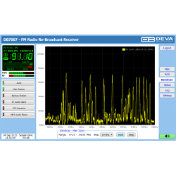 DEVA DB7007 FM Radio Re-Broadcast Receiver with IP