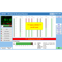DEVA DB7007 FM Radio Re-Broadcast Receiver with IP