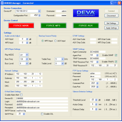 DEVA DB8000 Silence Monitor/Backup Audio Player