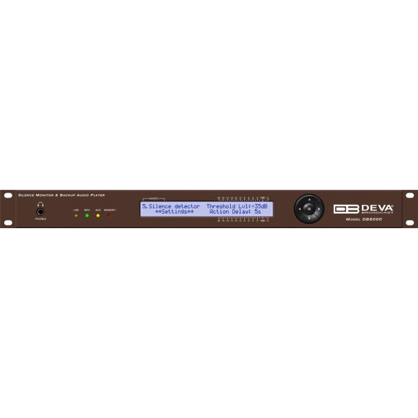 DEVA DB8000 Silence Monitor/Backup Audio Player