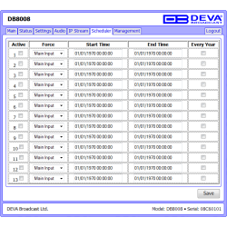 DEVA DB8008 Digital Silence Monitor/Player