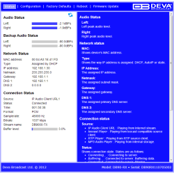 DEVA DB90-RX IP Audio Decoder, HE-AAC (v.1 &amp; 2) and MPEG-1 Layer-3 + PCM