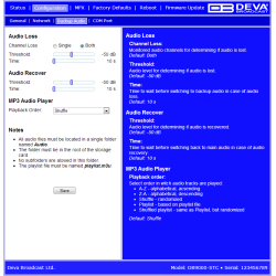 DEVA DB9000-STC DSP based Stereo &amp; RDS Generator
