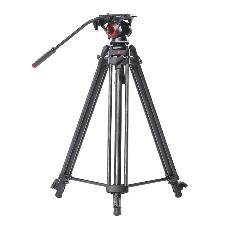 miliboo MB-MTT606B Tripod kit with mid spreader (carbon fiber), 76-165 cm, 10 kg load, 2,5 kg net