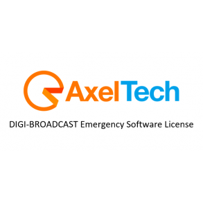 Axel DIGI-BROADCAST Emergency Software License 