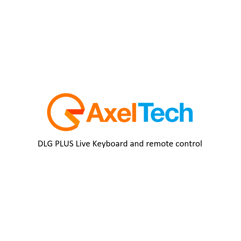 Axel DLG-PLUS Hotkeys - Live keyboard and remote control - USB 8x4