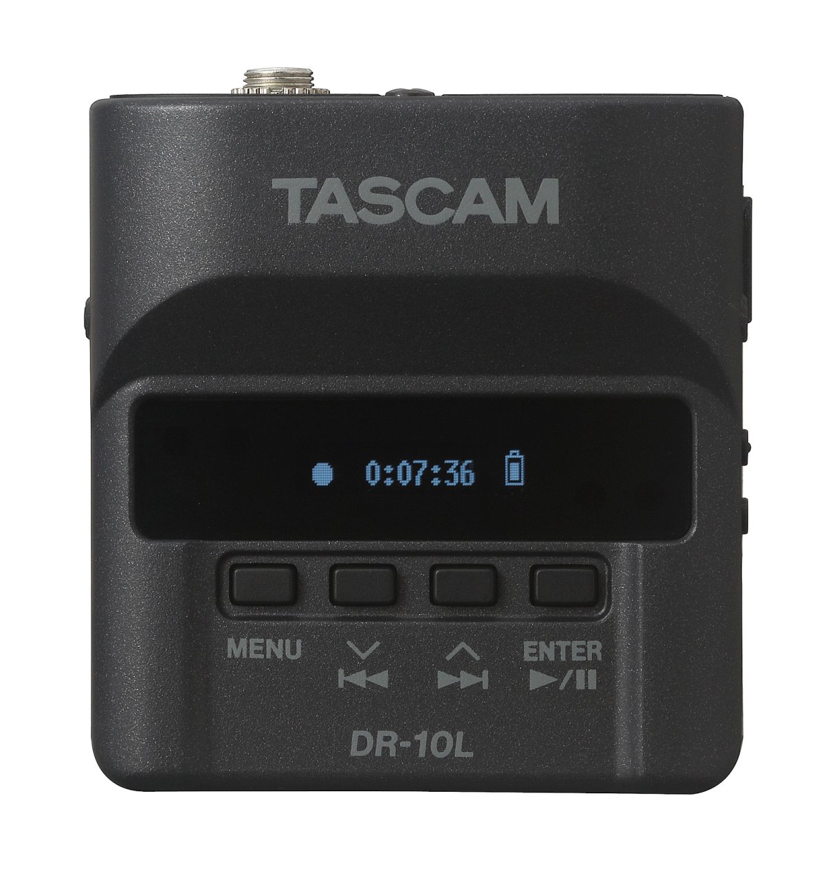 Tascam DR-10L Digital Handheld Audio Recorder with lav. Mic - Reporter ...