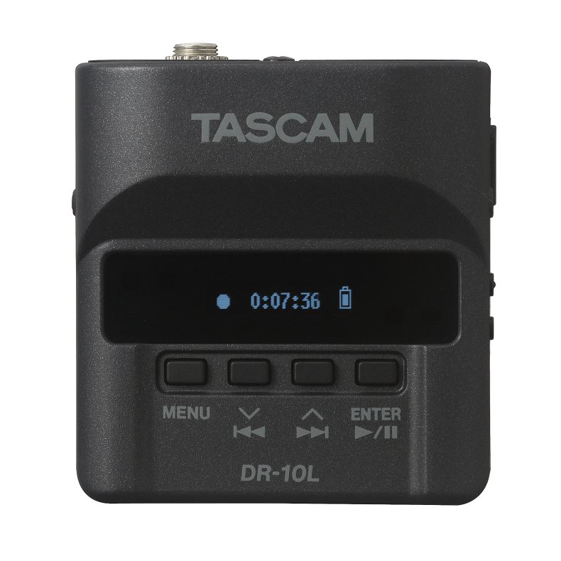 Tascam DR-10L Digital Handheld Audio Recorder with lav. Mic