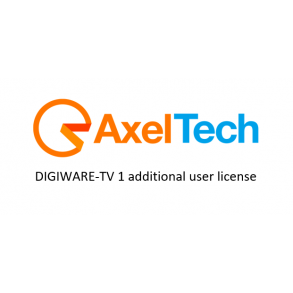 Axel DIGIWARE TV 1 additional user licence, sheduling and ingest