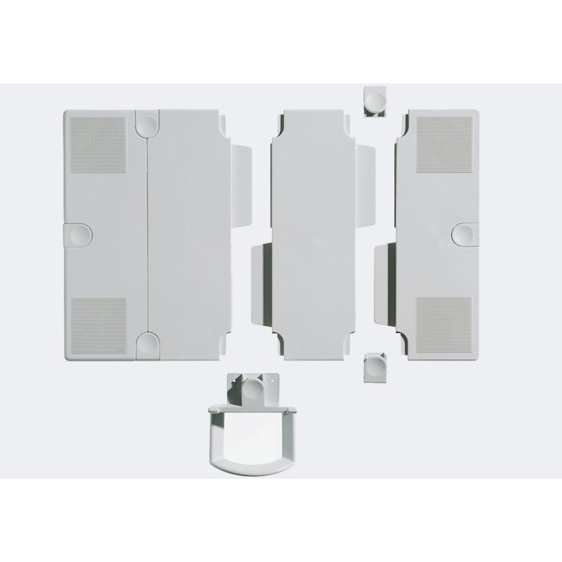 NOVUS Extension plates (set of 2), light grey