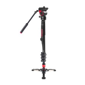 miliboo MB-MTT705BS Carbon Fiber Monopod Kit, 77-185 cm, 10 kg load, 1,98 kg net w.