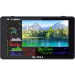 Feelworld LUT6S 6" 2600 cd/m� 4K HDMI/3G-SDI Touchscreen Monitor