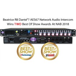 Glensound Beatrice R8 8 Channel Network Audio Rackmount Intercom