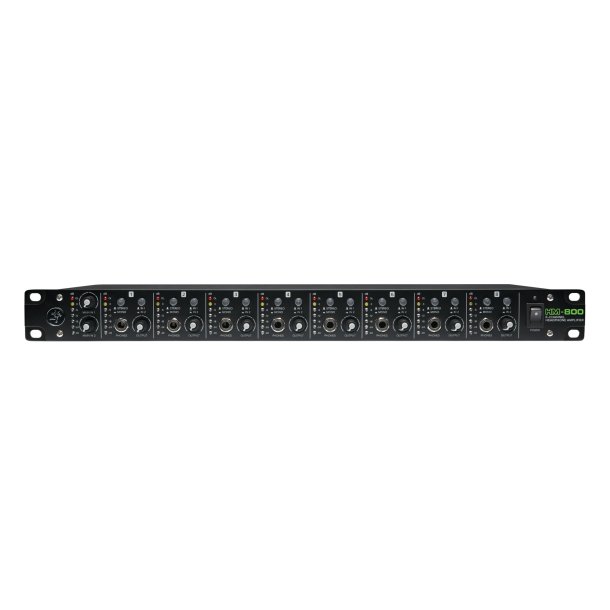 Mackie HM-800 rackmount Headphone Amplifier, 8 channel, 2 headphones per channel