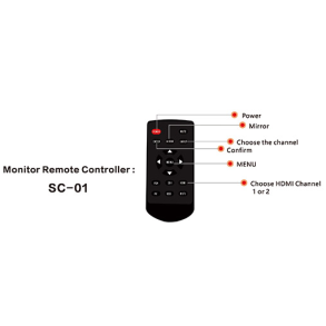 Heroview SC-01 Standard included The screen romote control