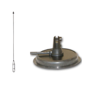 Wavenet BM-150 1/4 wave VHF magnetic mount antenna, N connector. 4 metercable included