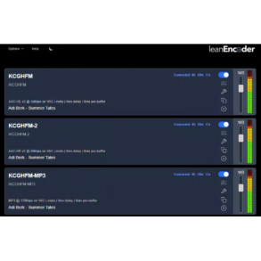 Angry Audio leanEncoder Streaming Engine - Professional audio stream encoding SOFTWARE