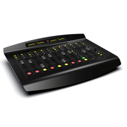 Angry Audio RAVE! radio Mixing Console-Up to eight stereo line inputs, up to four microphone inputs