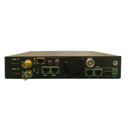 Prodys Quantum2 LITE AV Video En-/Decoder - Half rack Audio-Video IP codec w. AoIP Ravenna interface