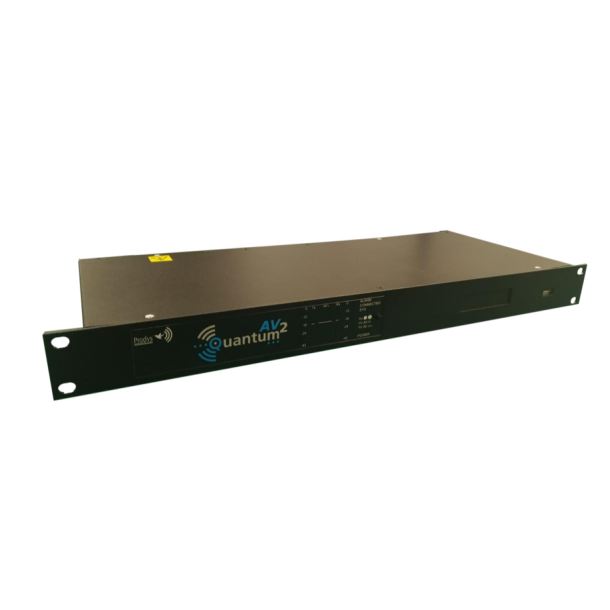 Prodys Quantum2 AV Video Decoder-Audio-Video IP codec. Two audio stereo streaming + 1 video decoder 