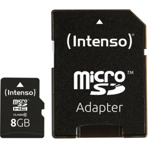 Intenso microSDHC C10 + Adapter - 8GB