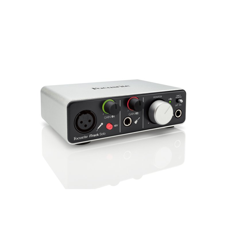 Focusrite iTrack Solo Lightning Hybrid Audio Interface