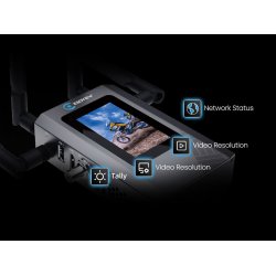 Kiloview P3 Mini - 4G Wireless Bonding Encoder, 4G cellular + WiFi and Ethernet connections, H.265