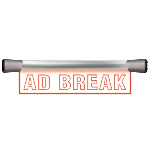 Sonifex LD-40F1ADB LED Single Flush Mounting 40cm AD BREAK sign