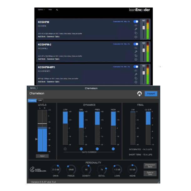 Angry Audio leanEncoder + C6s bundle-Professional audio stream encoding SOFTWARE. combined with C6s