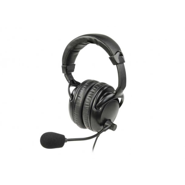 Listen Talk Headset 4 Over Ears Dual w/Boom Mic