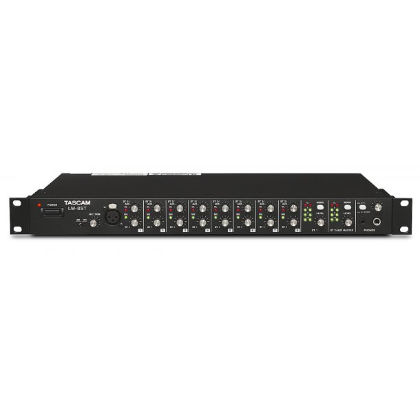 Tascam LM-8ST Line Mixer 8 Stereo Channels