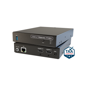 Matrox Maevex 7112 HEVC/AVC Single-Channel 4Kp60 Encoder