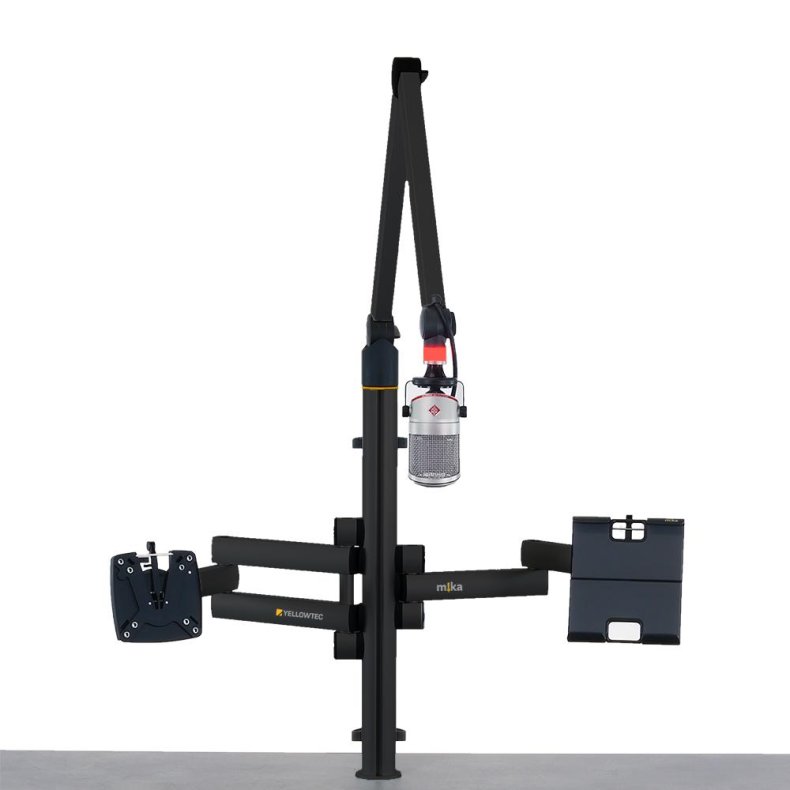 Yellowtec YT3850 m!ka Set 11: Single Monitor + Single Mic + Pad-Dock Set schwarz