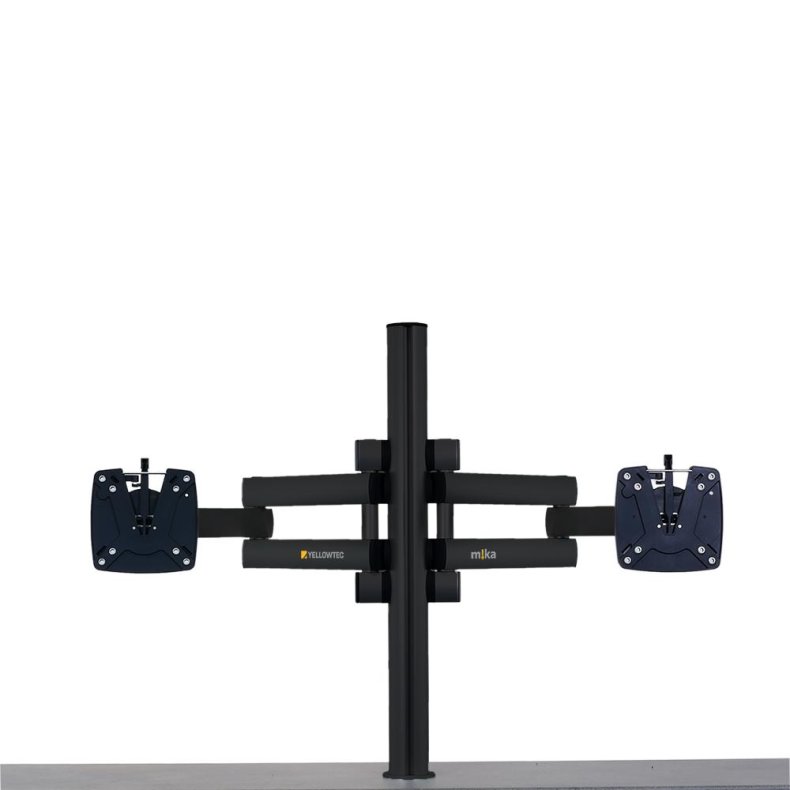 Yellowtec YT3842 m!ka Set 3: Dual Monitor Set schwarz