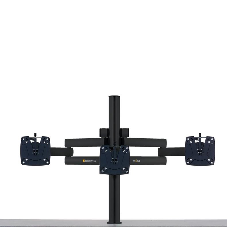Yellowtec YT3845 m!ka Set 6: Triple XL Monitor Set schwarz