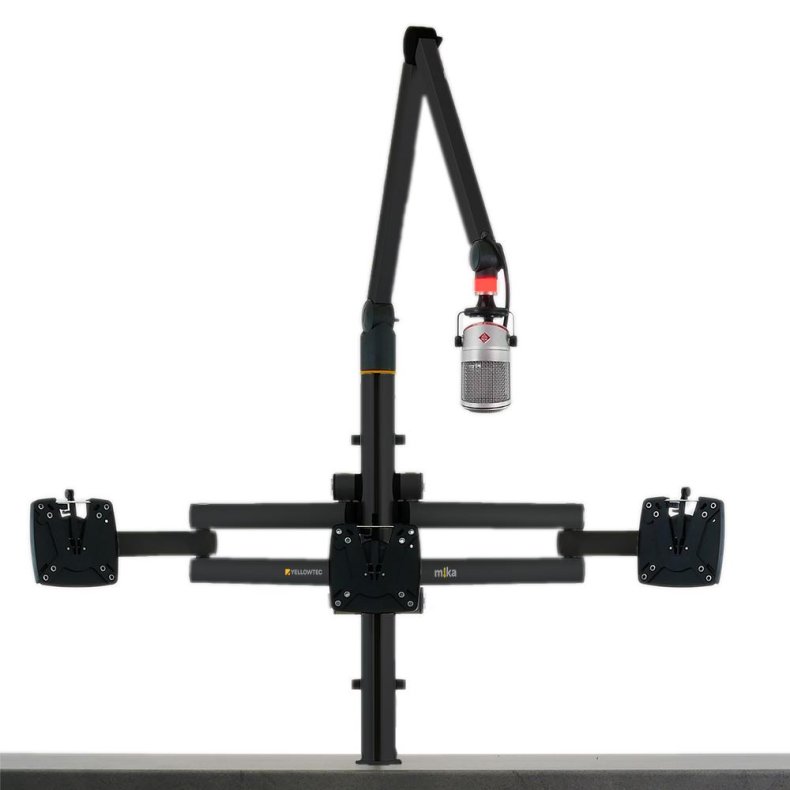 Yellowtec YT3846 m!ka Set 7: Triple XL Monitor + Single Mic Set schwarz