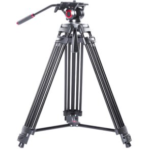 miliboo MB-MTT601A Tripod kit (aluminum) with MYT802 II fluid head, dia 75mm, 70-151 cm, 10 kg load